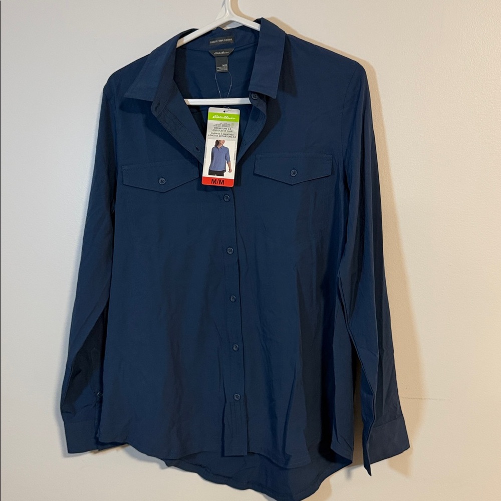 Eddie Bauer Departure Shirt  2XL Performance Fishing Hiking Lightweight-